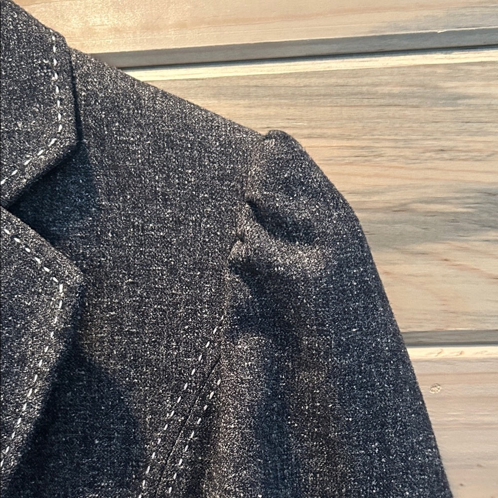 White House Black Market Dark Grey Blazer - Picture 7 of 10